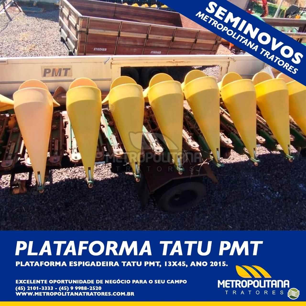 PLATAFORMA COLHEITADEIRA TATU PMT 5950 Metropolitana Tratores - New Holland CASCAVEL PARANÁ PR